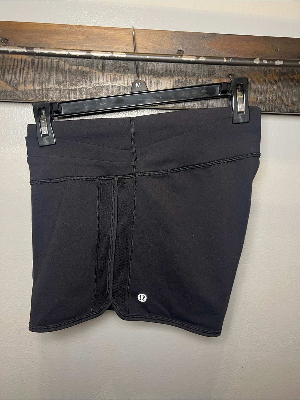lululemon athletica Black High-Rise Bike Shorts